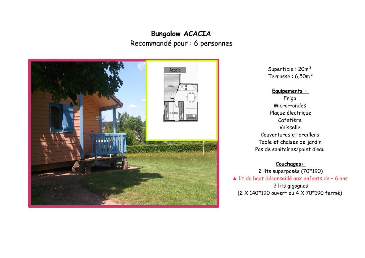 Camping Les Feuilles Chauffailles Dış mekan fotoğraf